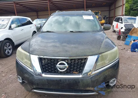 2015 Nissan Pathfinder Sv из США, поврежденный, VIN 5N1AR2MN8FC621663